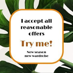 Don’t be shy, send me an offer :)